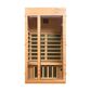 EZlife 1 Person (Compact) Low EMF FAR Infrared Sauna in Okoume + Hemlock, , large