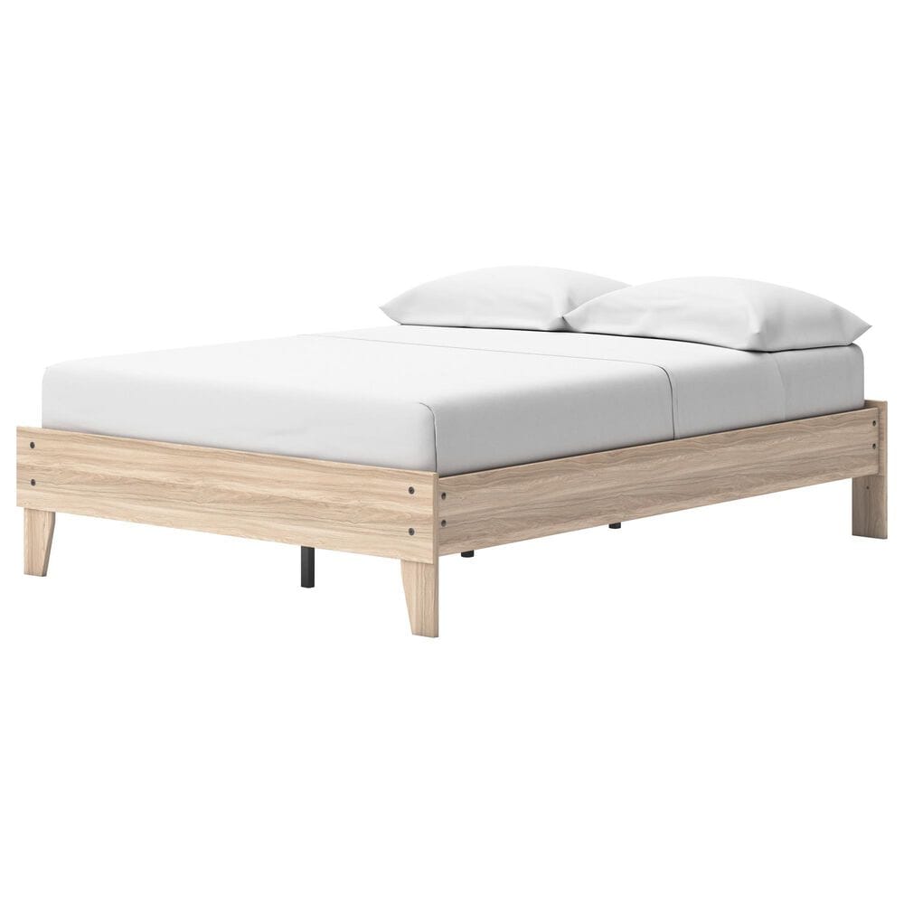 Ashley Battelle Full Platform Bed in Tan, , large