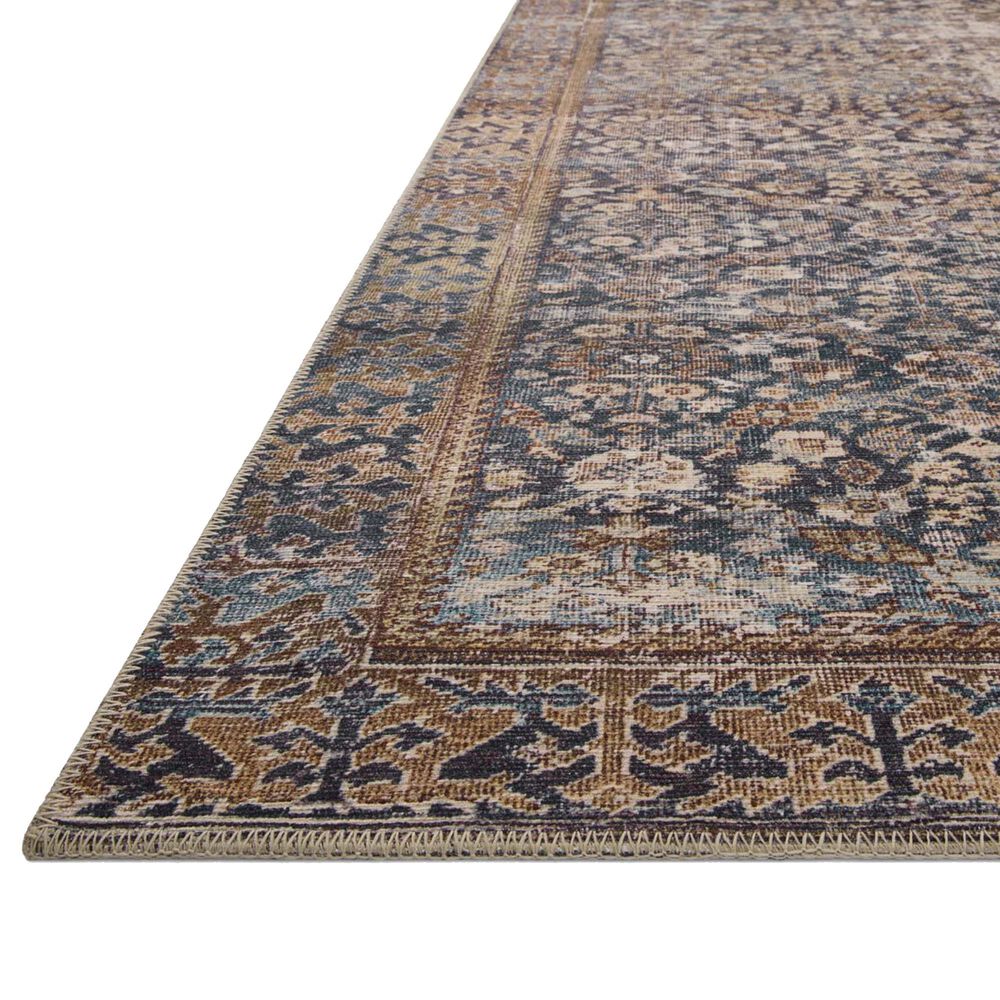 Amber Lewis x Loloi Georgie 2&#39; x 5&#39; Denim and Spice Runner, , large