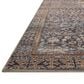 Amber Lewis x Loloi Georgie 2" x 5" Denim and Spice Runner, , large