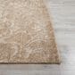 Nourison Silk Shadows 2"3" x 8" Light Gold Runner, , large