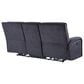 Steve Silver Lovell Power Reclining Sofa in Charcoal, , large