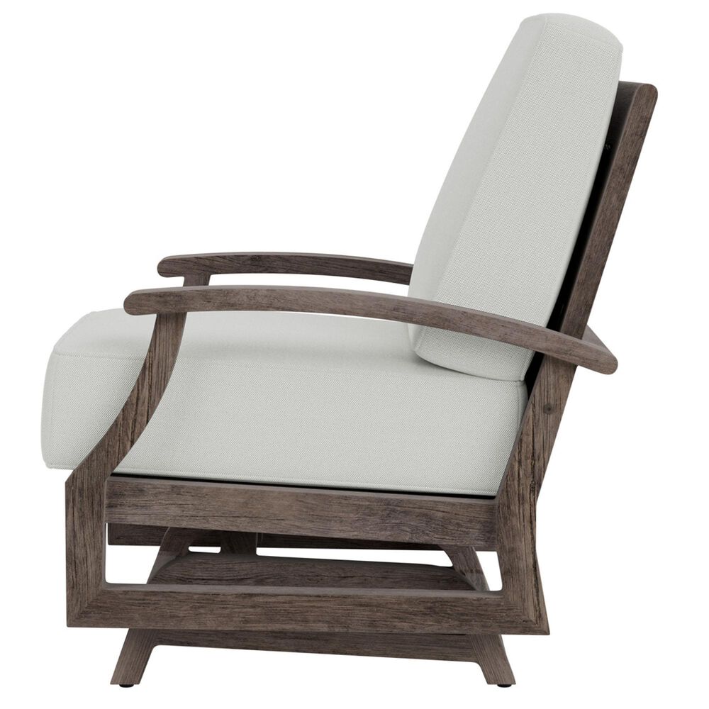Lloyd Flanders Frontier Outdoor Spring Rocker Lounge Chair in Bright Side Fog, , large