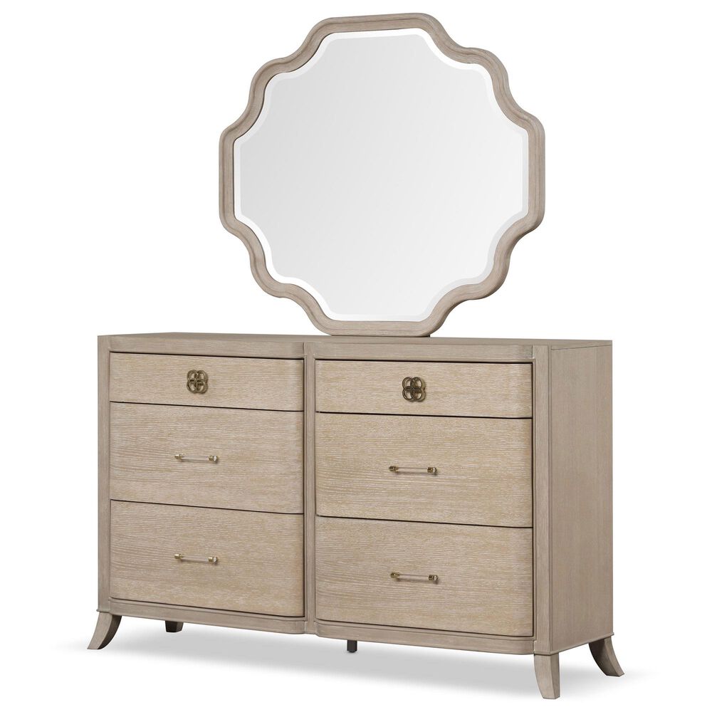 Furniture of America Candra 6-Drawer Dresser in Natural Oak, , large