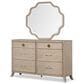 Furniture of America Candra 6-Drawer Dresser in Natural Oak, , large
