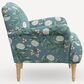 Rifle Paper Co Crafted by Cloth and Company Bristol Chair in Peonies Emerald, , large