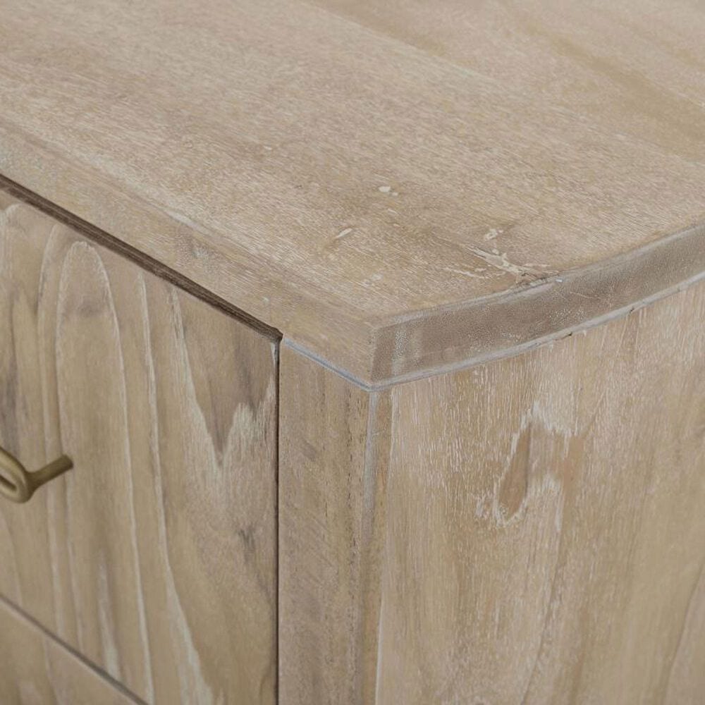 Fallridge Balam 6-Drawer Dresser Only in Stained White, , large