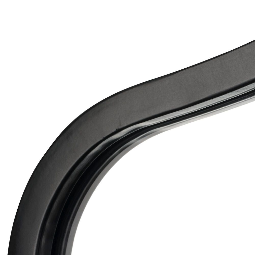 Splendor Living Dunsmore Wavy Wall Mirror in Black, , large