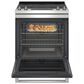 Maytag 2-Piece Kitchen Package with 6.4 Cu. Ft. Electric Range and 1.1 Cu. Ft. Over-The-Range Toaster Oven in Fingerprint Resistant Stainless Steel, , large