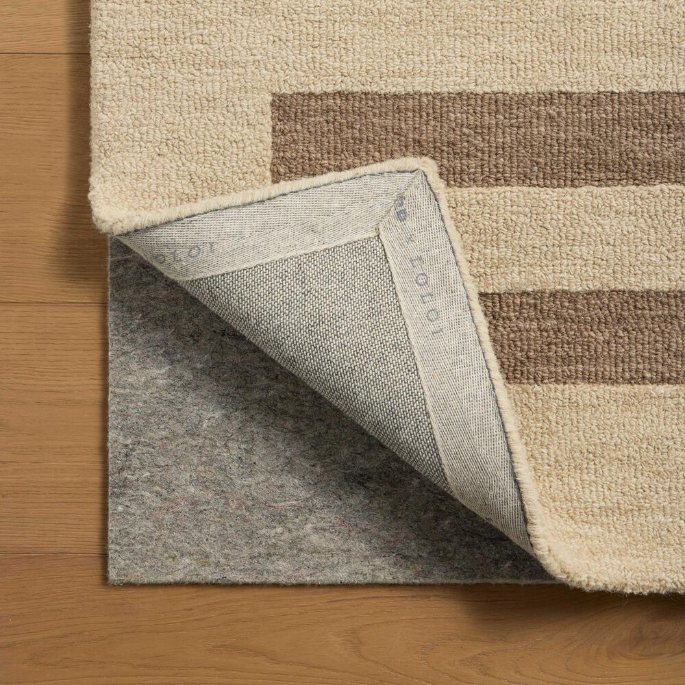 Loloi Craven Oatmeal and Bark 3'6" x 5'6" Area Rug, , large