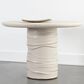 37B Alanya Dining Pedestal Table in Cream, , large
