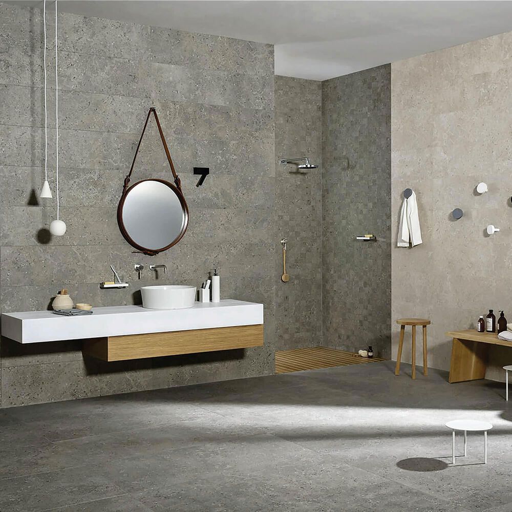 Dal-Tile Dignitary Eminence Grey 12&quot; x 24&quot; Porcelain Tile, , large
