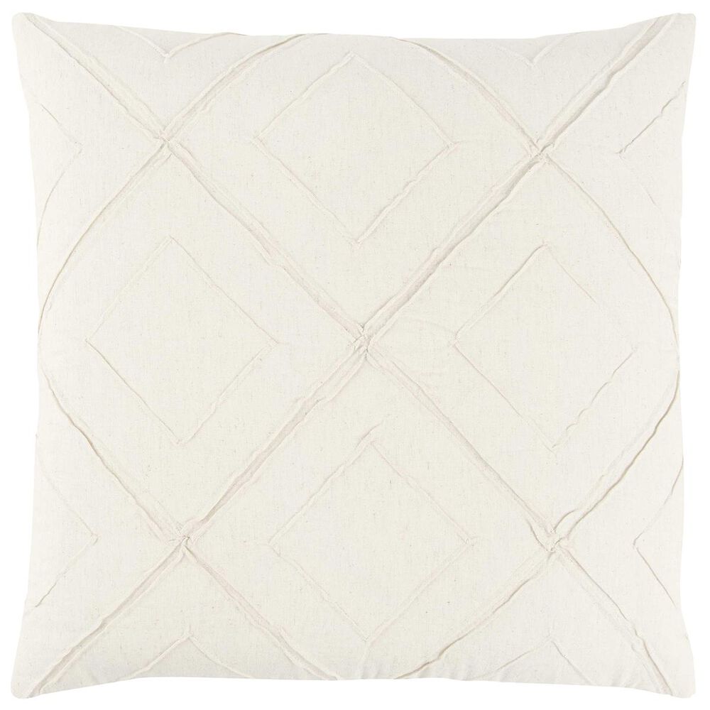 Rizzy Home 20" x 20" Pillow Cover in Ivory, , large