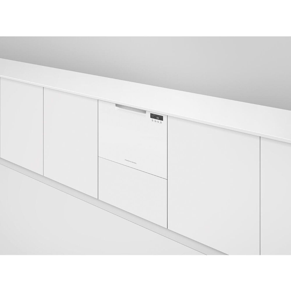 Fisher and Paykel 24&quot; Built-In Single Drawer Dishwasher in White, , large