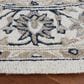 Safavieh Micro-Loop Oriental 5" Round Ivory and Navy Area Rug, , large