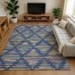 Dalyn Rug Company Kenner KN2 Navy 8" x 10" Area Rug, , large