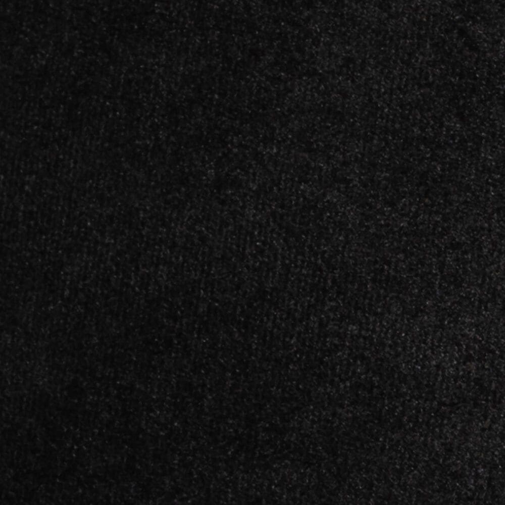 Baxton Studio Ambra Stationary Sofa in Black Velvet, , large