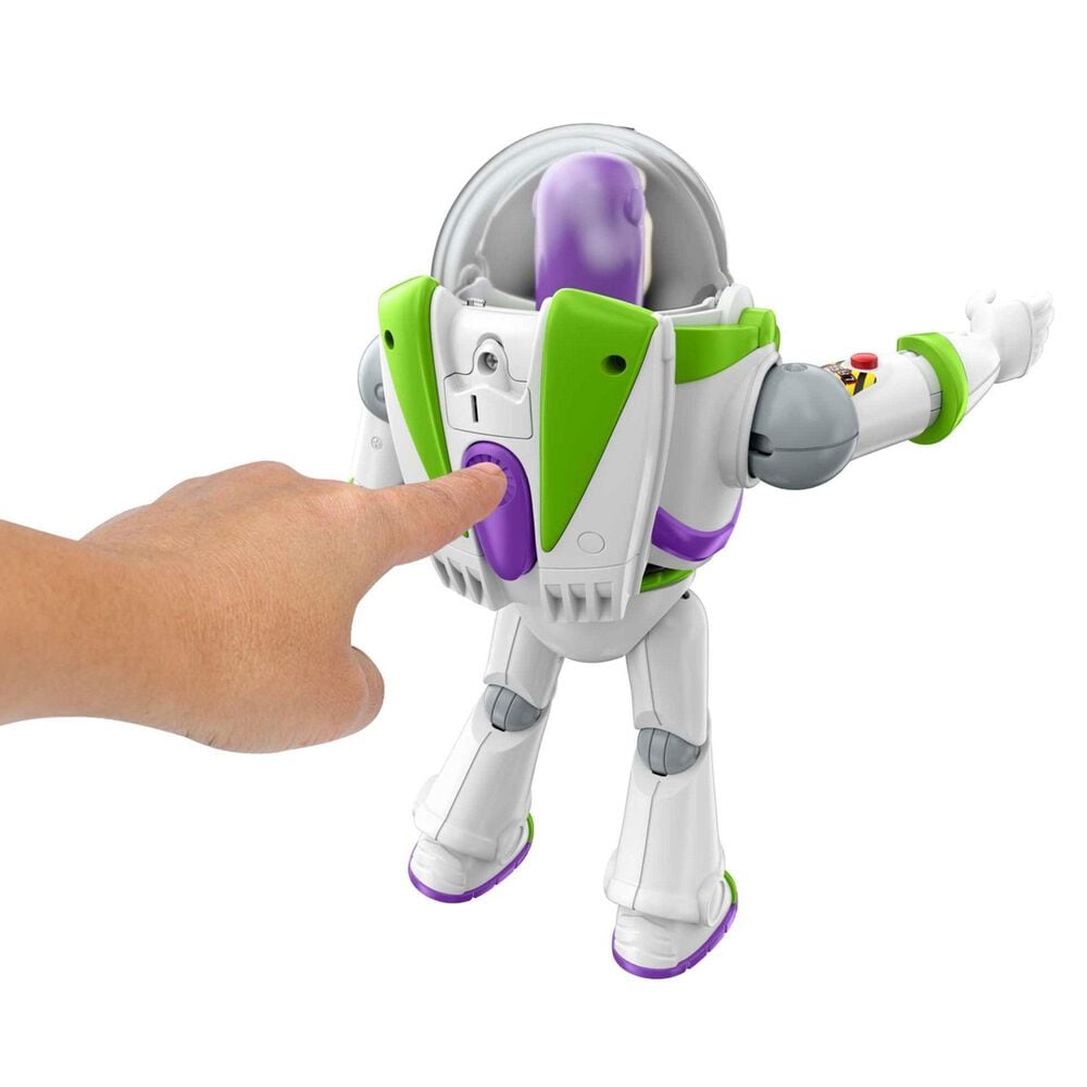 Disney Toy Story Action-Chop Buzz Lightyear Action Figure in Multicolor, , large