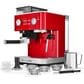 KitchenAid 2.5 Liters Semi Automatic Espresso Machine with Burr Grinder in Candy Apple Red, , large