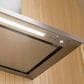 Monogram 48" Wall-Mounted Pyramid Chimney Vent Hood with Air Quality Sensors in Stainless Steel, , large