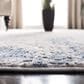 Safavieh Invista INV465F 6"7" Square Grey and Ivory Area Rug, , large