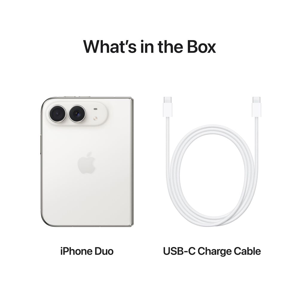 Apple iPhone Duo 2TB in Star White (Pre-Order on 10/16), , large