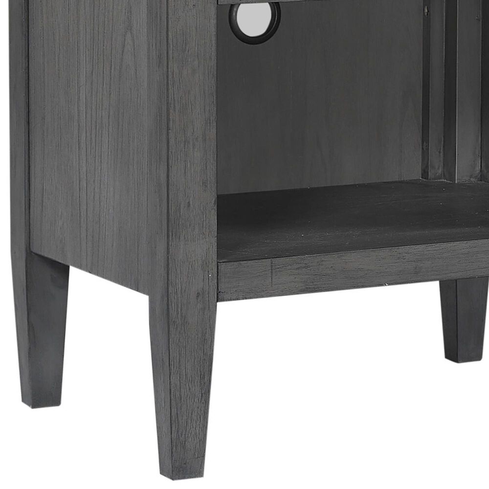 Riva Ridge Preston 1-Drawer Nightstand in Urbane Grey, , large