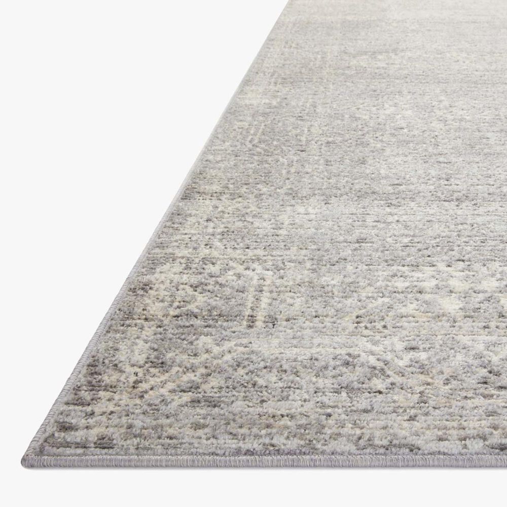 Loloi Indra 5&#39; x 7&#39;10&quot; Silver and Ivory Area Rug, , large