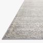 Loloi Indra 5" x 7"10" Silver and Ivory Area Rug, , large
