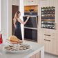 Monogram 30" Smart Electric Convection Double Wall Oven Minimalist Collection - Stainless Steel, , large