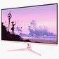 Arozzi Nova 32" IPS 180Hz Gaming Monitors in Pink, , large