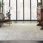 Nourison Starry Nights STN02 8" x 10" Cream and Grey Area Rug, , large