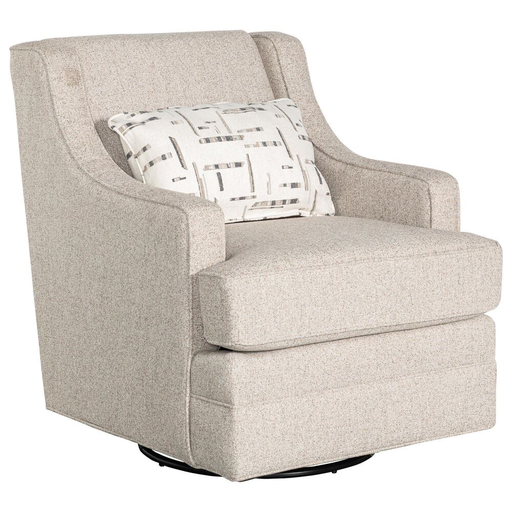 England Furniture Reagan Swivel Glider in Julien Cork, , large