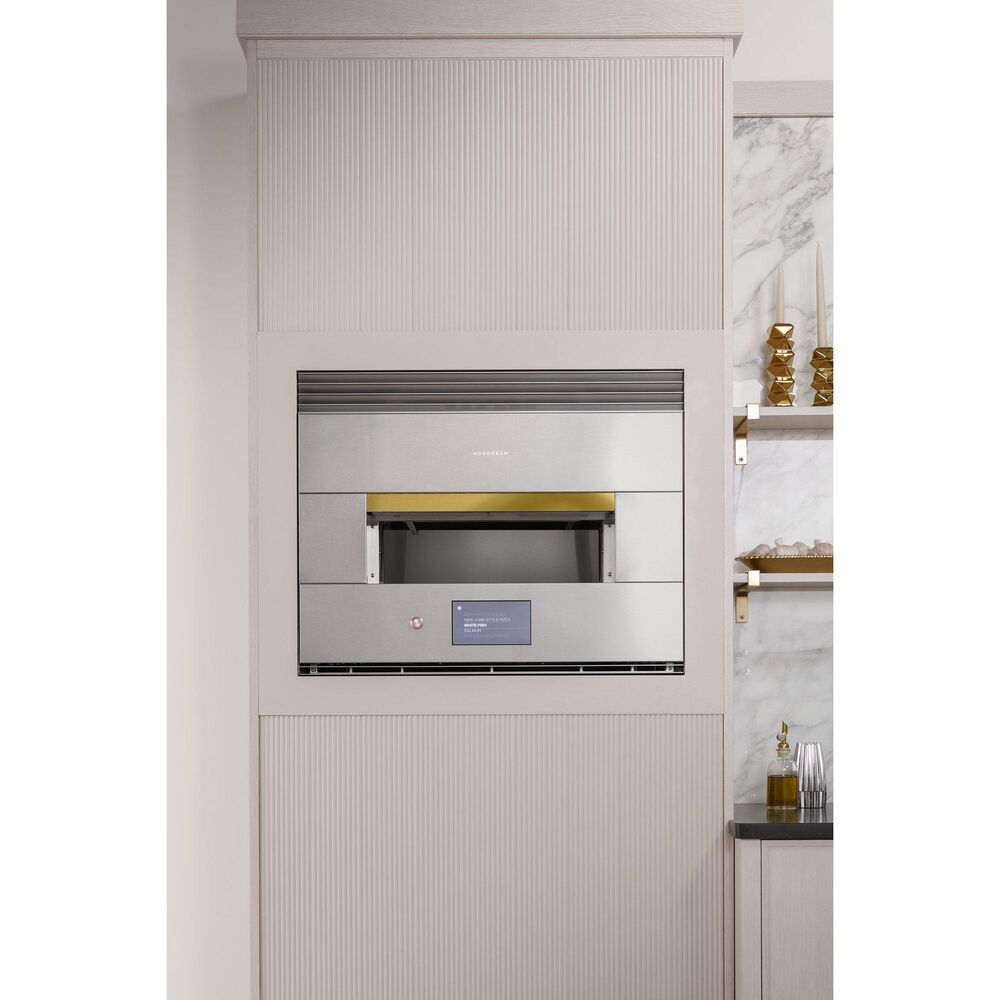 Monogram 30&quot; Smart Flush Hearth Electric Single Wall Oven in Stainless Steel, , large