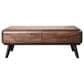 Furniture of America Coffee Table with Storage Drawers in Rich Walnut, , large