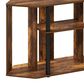 HOMLUX 39" TV Stand in Amber Pine and Black, , large