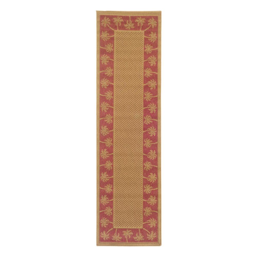 Oriental Weavers Lanai 606C8 2"3" x 7"6" Beige Runner, , large