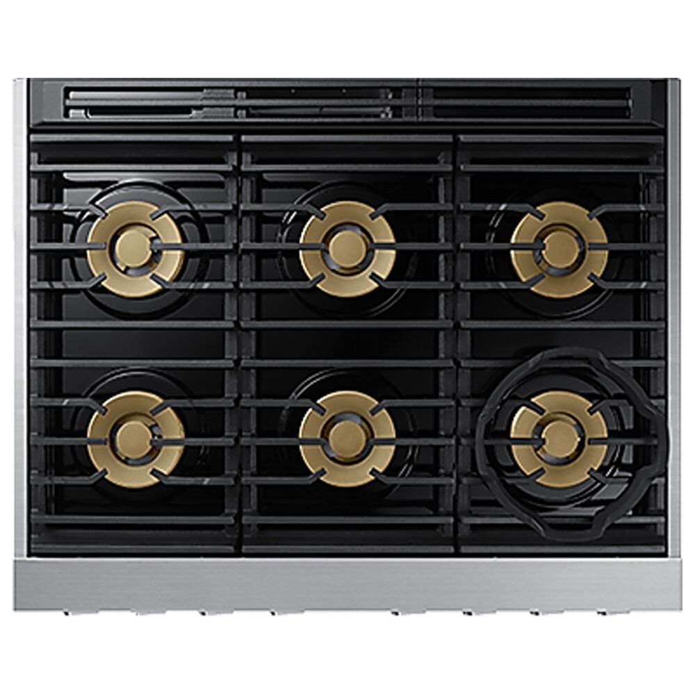 Dacor 36" Professional Gas Range in Silver Stainless Steel, , large