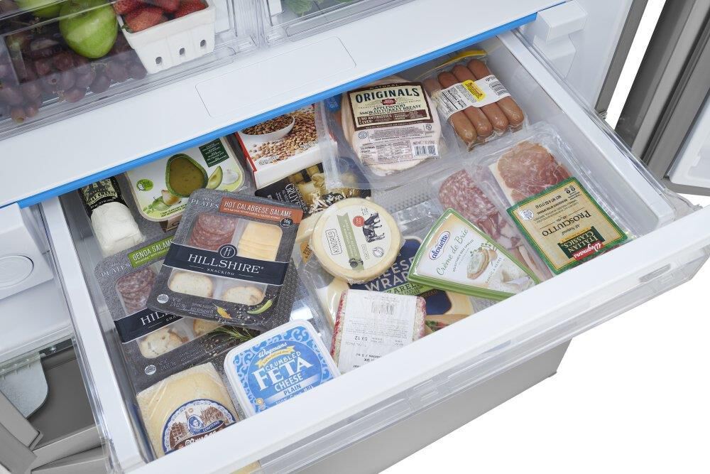 Frigidaire 28.8 Cu. Ft. Arch Handle French Door Refrigerator in Stainless Steel, , large