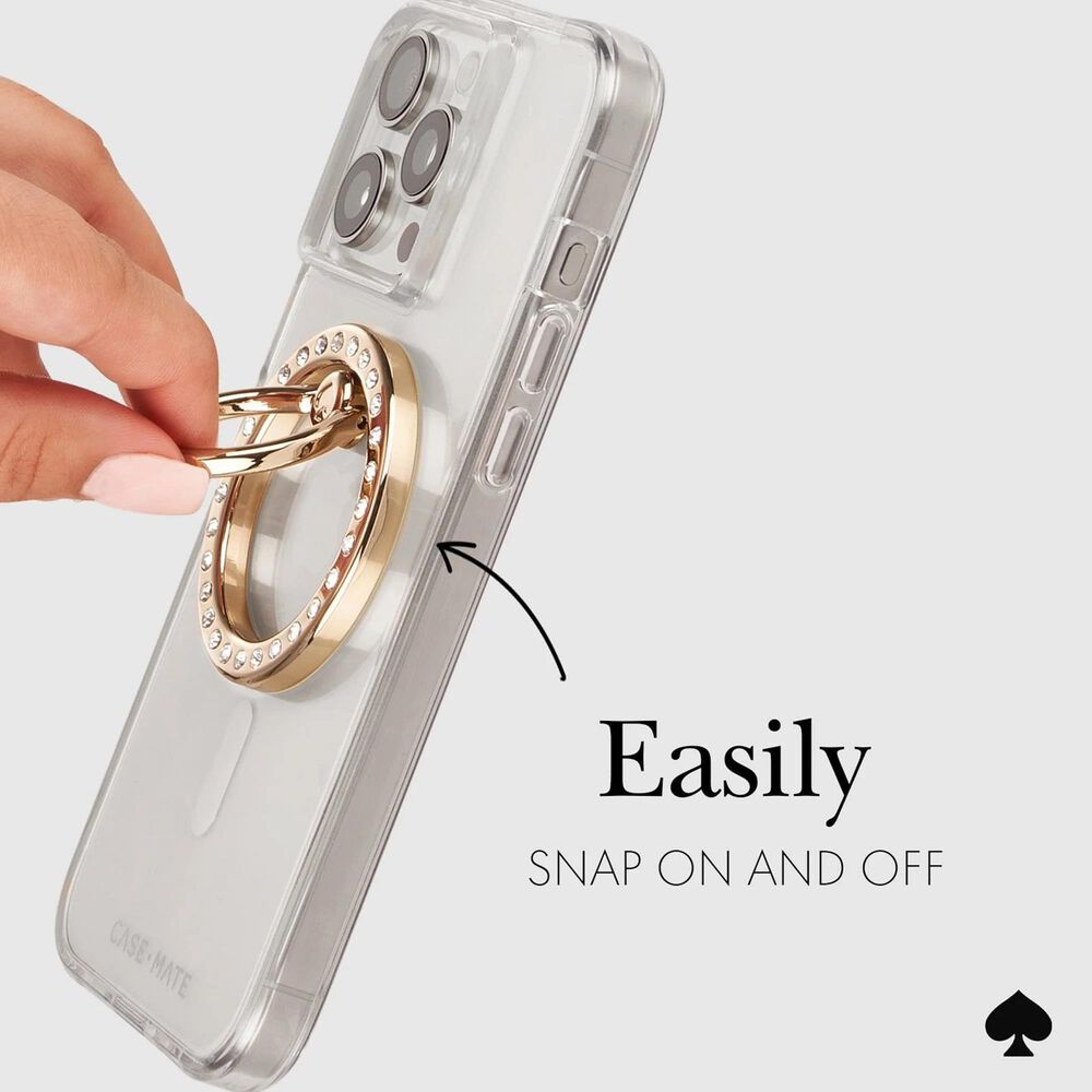 Kate Spade Magnetic MagSafe Ring Stand in Set In Stone, , large