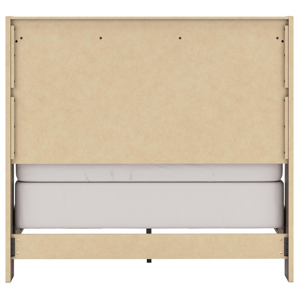 Ashley Elbrim Full Panel Bed in Weathered Brown, , large