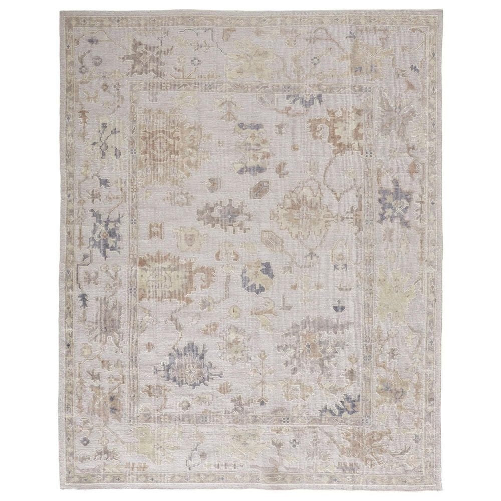 Feizy Wendover Oriental 3"6" x 5"6" Silver Area Rug, , large
