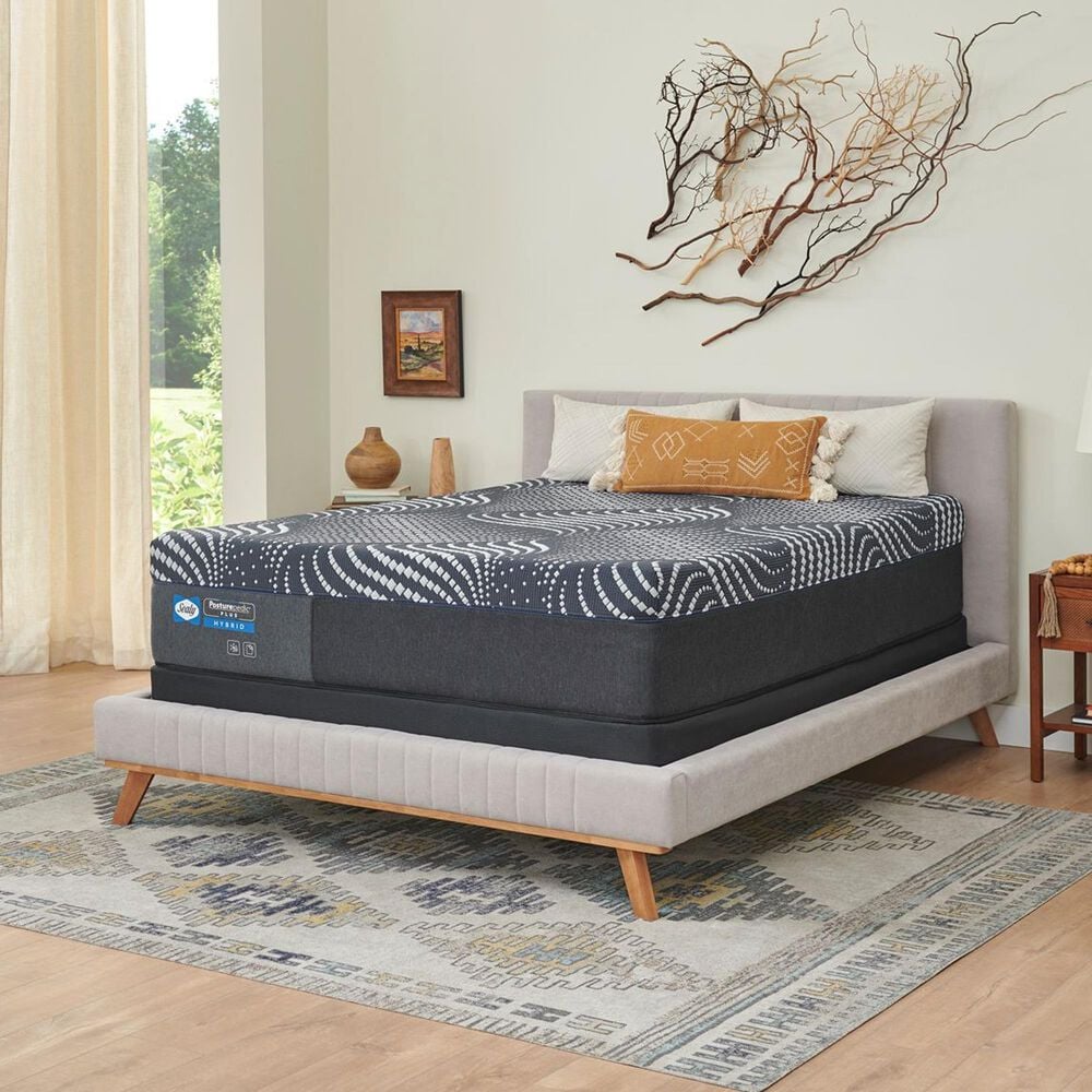 Sealy Posturepedic Plus Hybrid High Point Plush Queen Mattress, , large