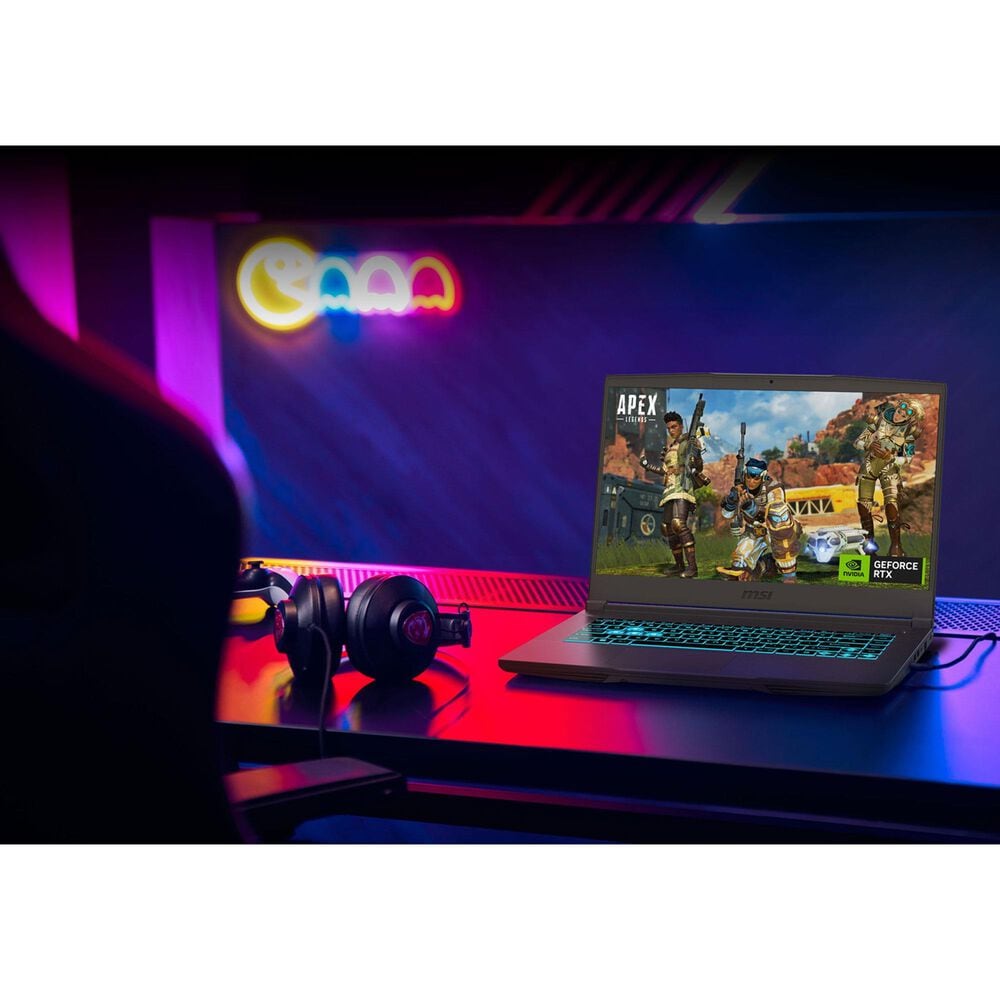 MSI 15.6&quot; Laptop | AMD Ryzen 5 7535HS - 16GB RAM - NVIDIA GeForce RTX 3050 Graphics - 512GB SSD in Black, , large