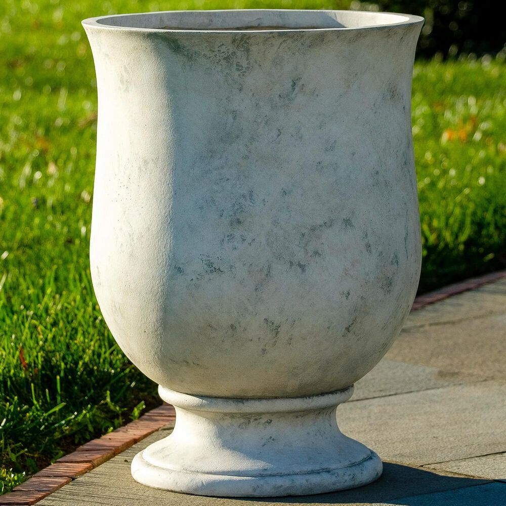 Alfresco Home Stewart Patio Urn in Bisque, , large
