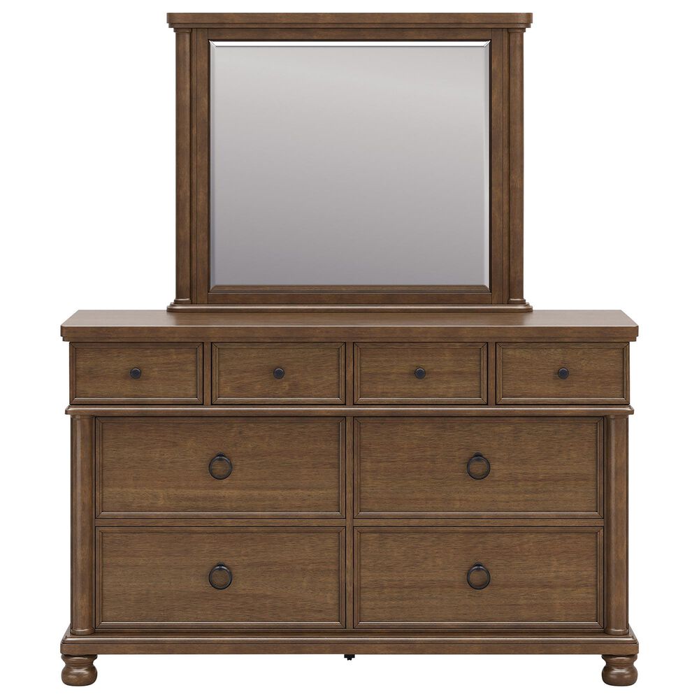 Ashley Rowlenstown Dresser and Mirror in Brown, , large