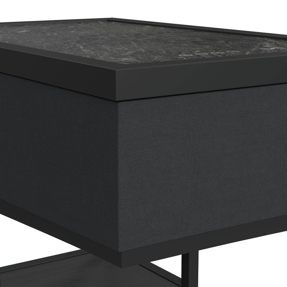Mayberry Hill Halo Side Table in Black, , large