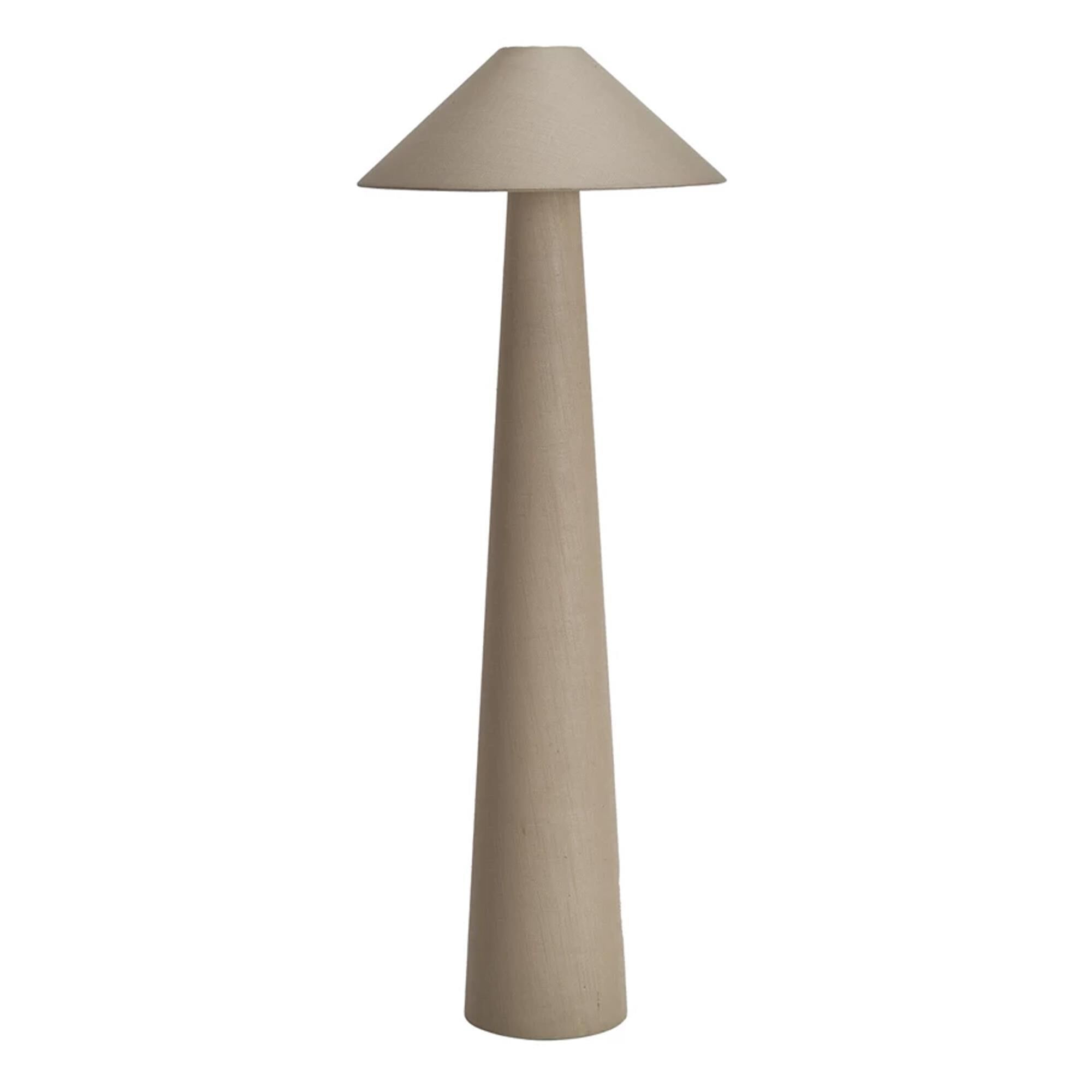 Teak floor lamp cheap