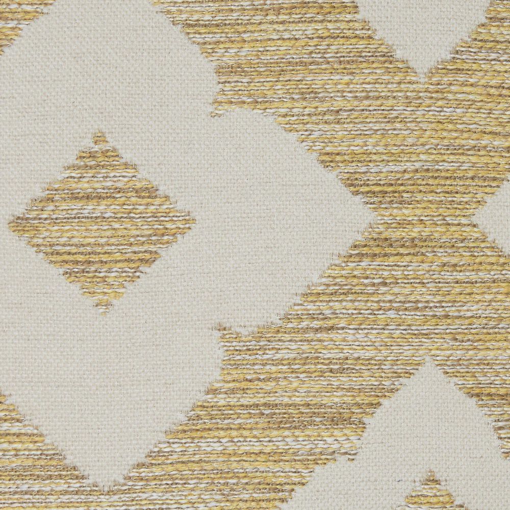 Ashley Brockner 18&quot; Square Throw Pillow in Brown and Yellow, , large