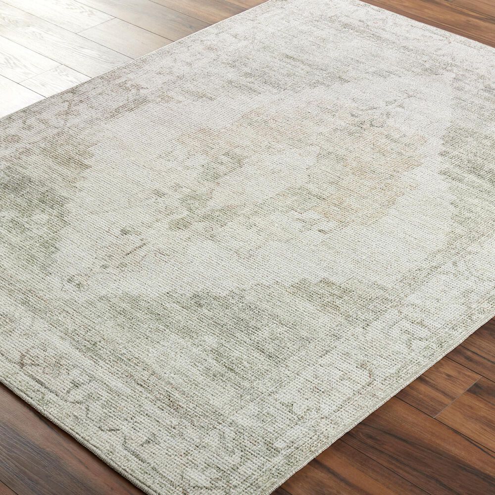 37B Luca Ivory, Olive, Tan and Light Brown 9&#39;2&quot; x 12&#39; Area Rug, , large